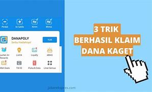 Cara Klaim Dana Kaget Dari Link